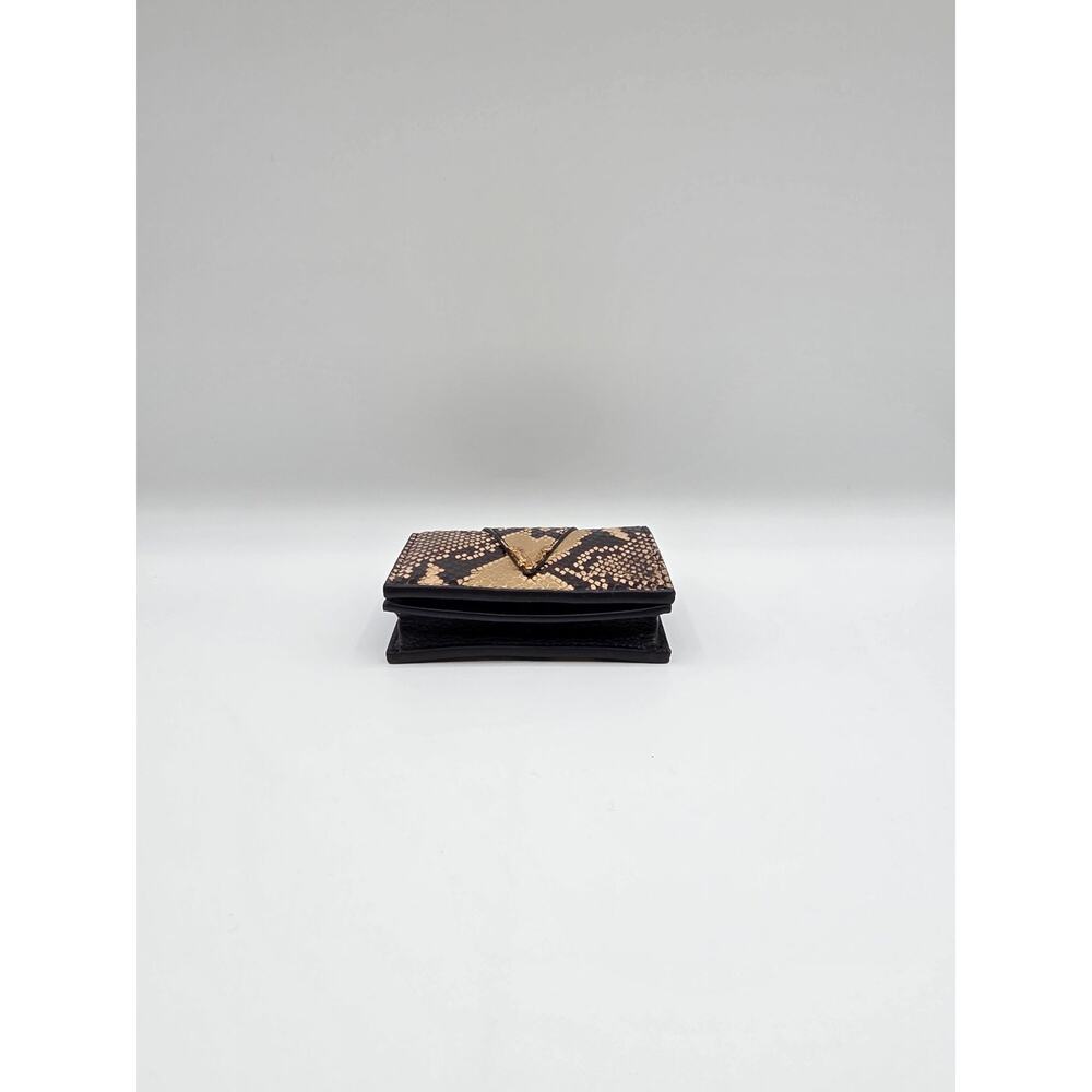Authentic VERSACE Python Print Leather Wallet Medusa V Logo – Full Inclusion - Picture 6 of 15